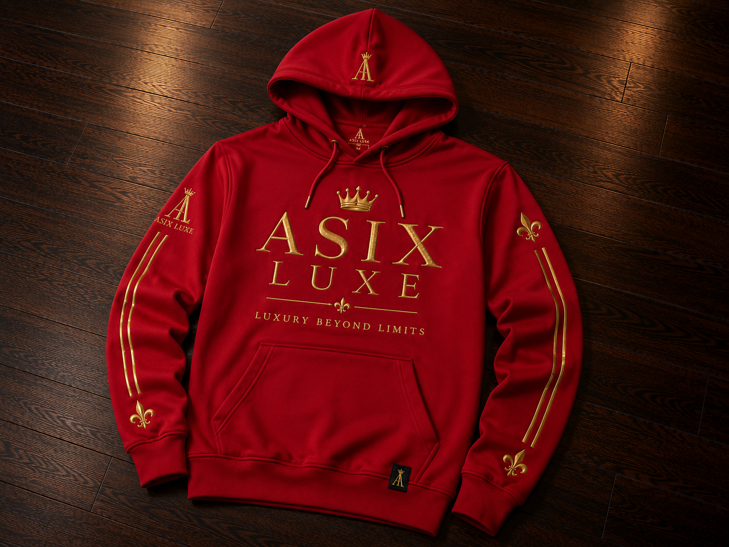 ASIX LUXE Yellow & Black Hoodie