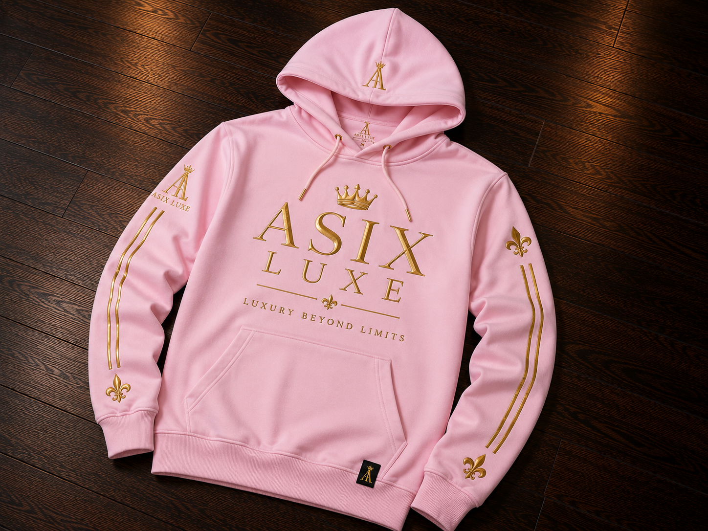 ASIX LUXE Yellow & Black Hoodie