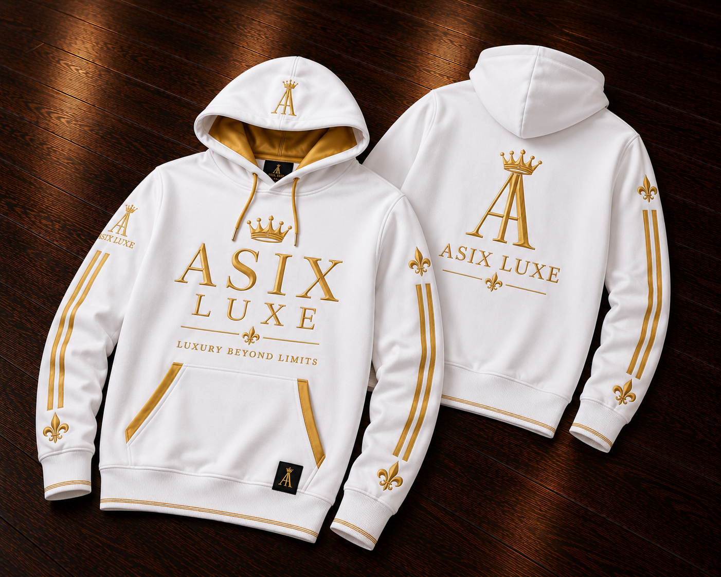 ASIX LUXE Yellow & Black Hoodie