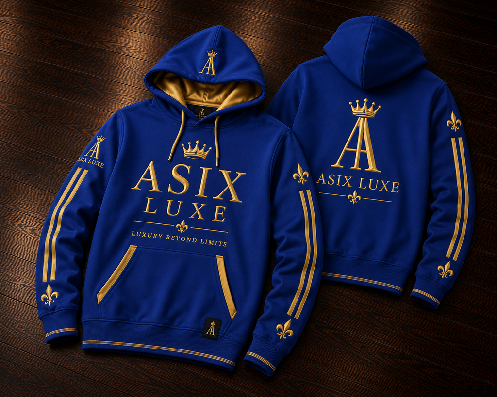 ASIX LUXE Yellow & Black Hoodie