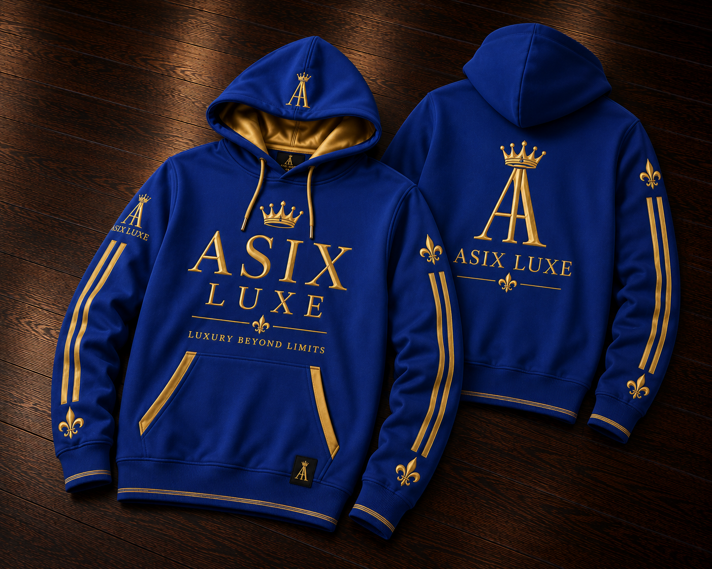 ASIX LUXE Yellow & Black Hoodie